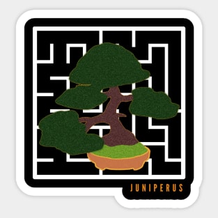 Bonsai maze Sticker